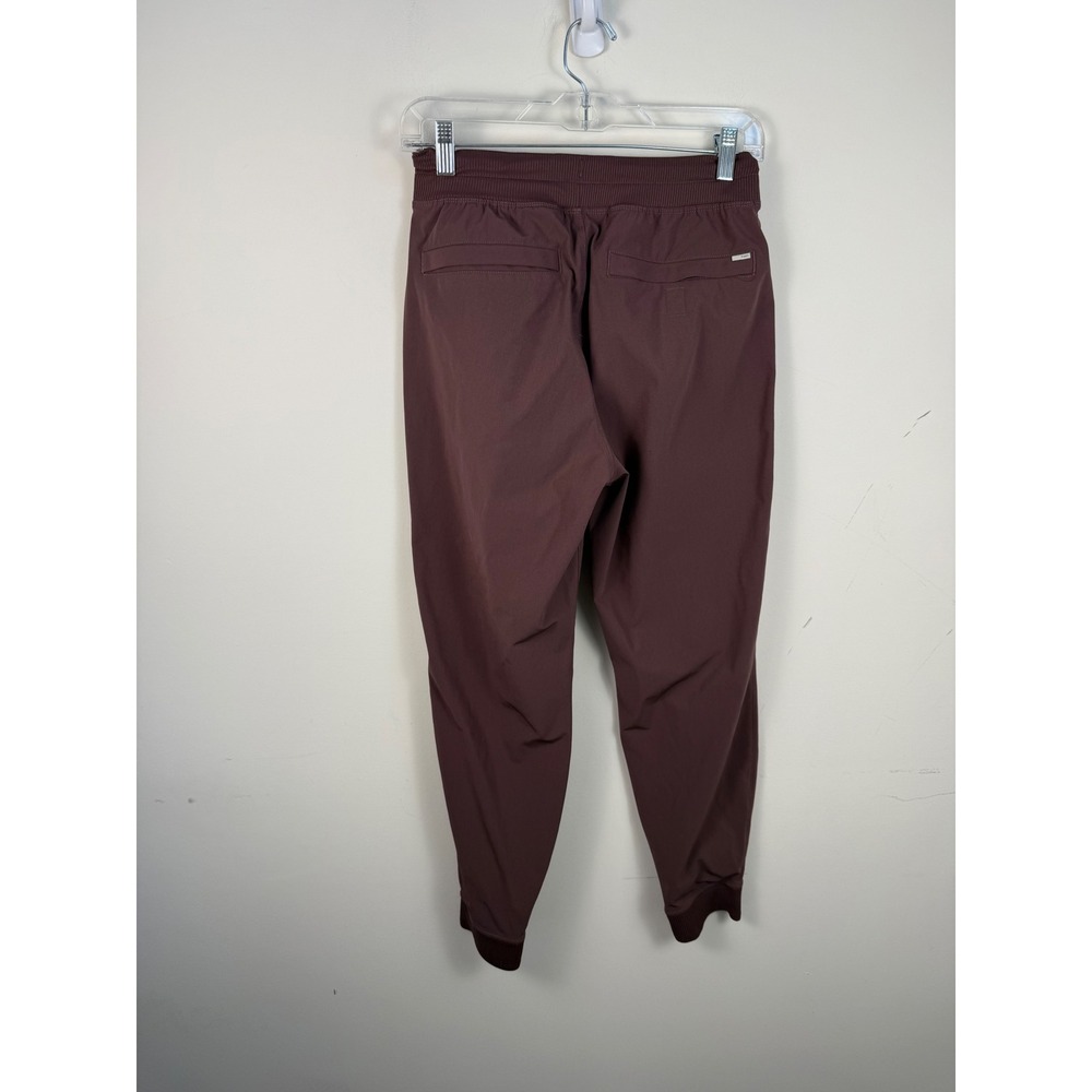 Vuori Meta Jogger Mens Small Mahogany Red Brown V436 Stretch Technical Pants - Picture 3 of 6